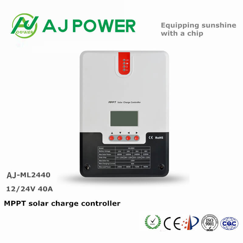 Controler de încărcare MPPT 12V/24V Controler de încărcare solar fotovoltaic 20A/40A