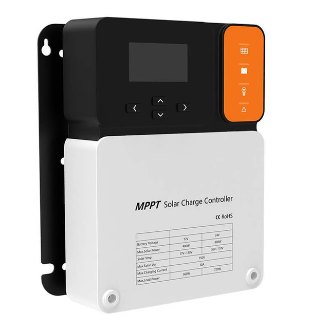 Controler de încărcare MPPT 36V/48V Controler de încărcare solar fotovoltaic 30A/40A