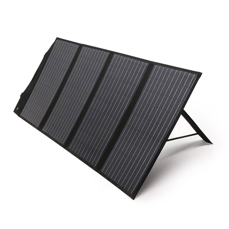 120W 18V cusătură pânză monocristalină pachet pliabil în 4 ori Panou solar